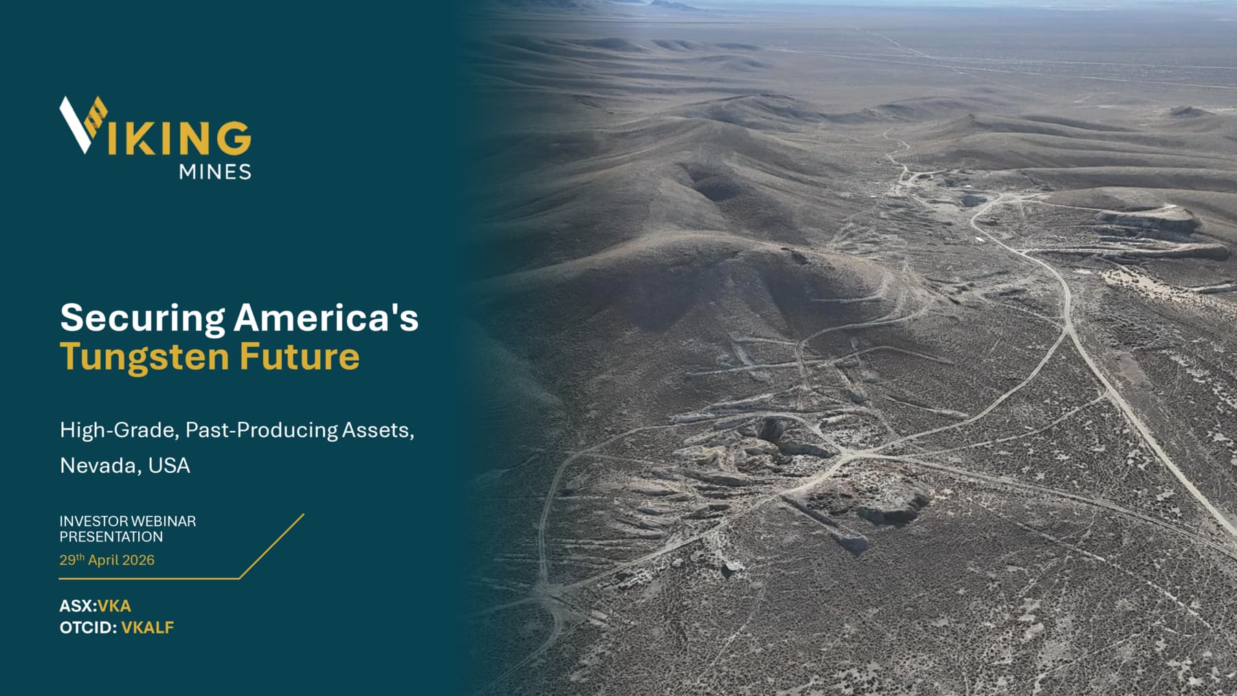 VKA INVESTOR WEBINAR PRESENTATION